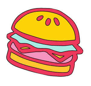 Hamburger Illustration